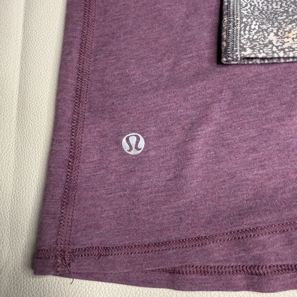 lululemon athletica Gray Speckle and Purple Tank Top BUNDLE - Picture 2 of 7
